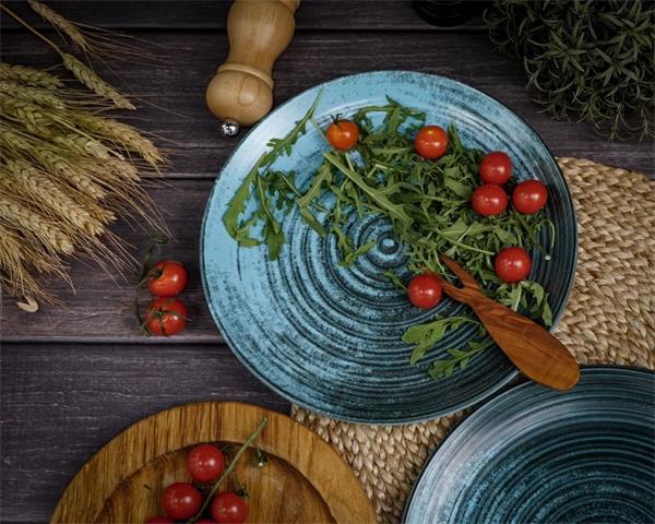 Набор тарелок Lykke Turquoise 30 см, 2 шт