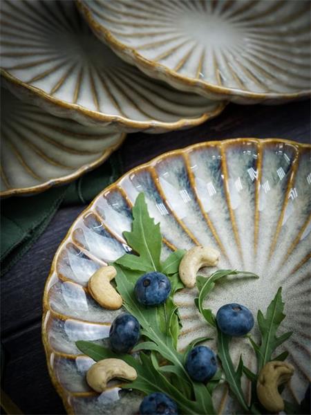 Тарелка d 20,8 см h 2,8 см , ASTERA PEARL