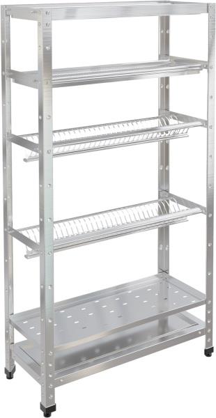 Стеллаж для тарелок и стаканов RESTOINOX СТПТС-430-9/4-ЭН