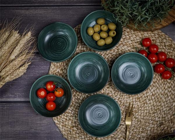 Набор соусников Lykke Green 95 мл, 6 шт