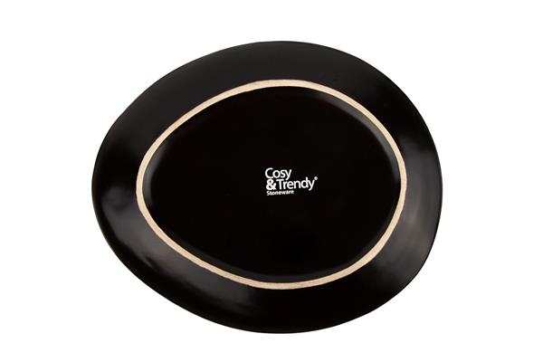 Тарелка овальная 20,5x17,5 см h 2 см, SAPPHIRE