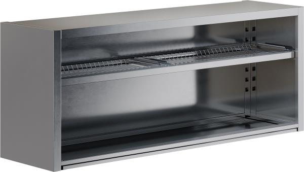 Полка навесная открытая RESTOINOX ПНО-С-15/4 для сушки стаканов