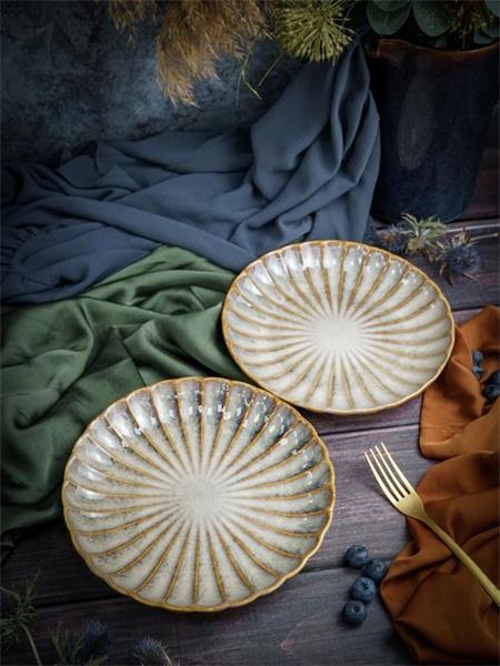 Тарелка d 20,8 см h 2,8 см , ASTERA PEARL