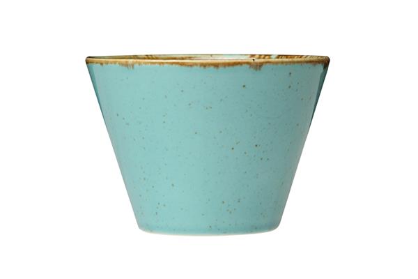 Чаша коническая d 12 см h 8 см 400 мл фарфор цвет бирюзовый Seasons