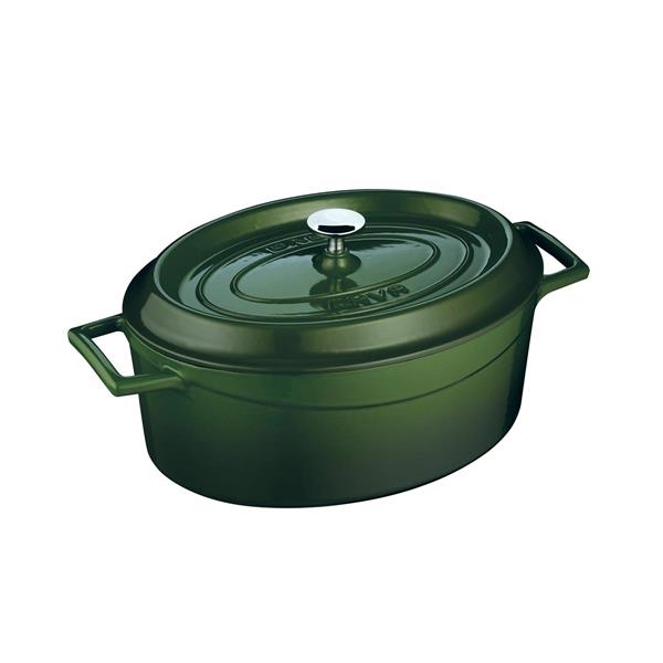 Овальная кастрюля 21x27cm.  