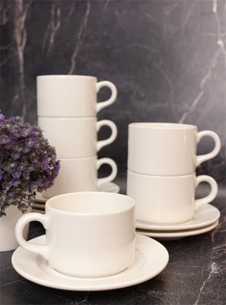 Набор чайный / Набор чашек / Чайный сервиз Ariane Prime 230 мл, 6 пар