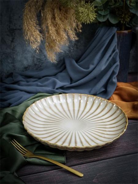 Тарелка d 27,4 см h 3,8 см, ASTERA PEARL	