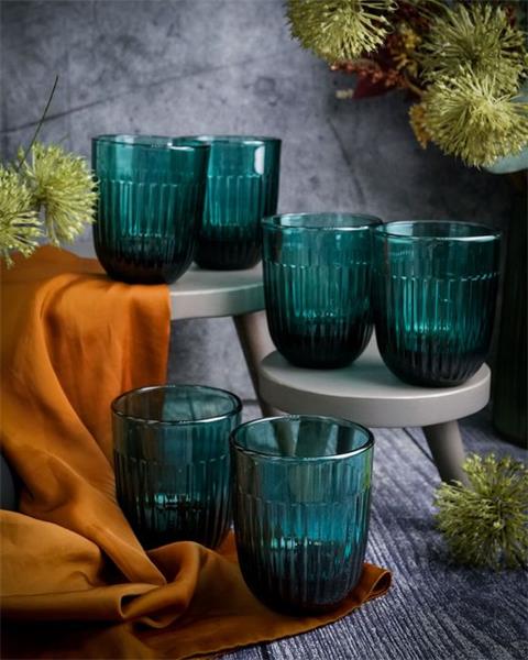 Стакан O/F 290 мл, h 9,5 см, d 8 см, цвет синий OUESSANT BLEU NUIT	