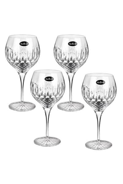 Набор бокалов для коктейля 650 мл Diamante Gin Glass, хрустальное стекло, 4 шт.