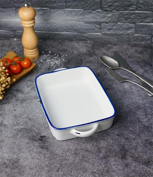 Блюдо с ручками 22-25,5x17 см h 5 см, ANTOINETTE