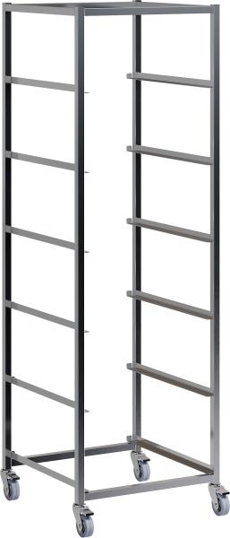 Тележка шпилька RESTOINOX ТШСПК-6 для посудомоечных кассет 50х50