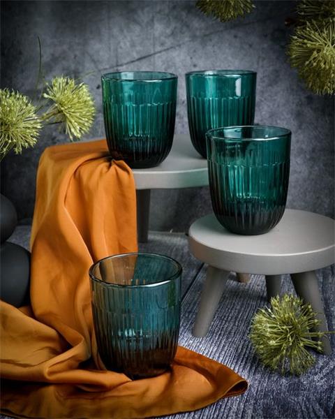 Стакан O/F 290 мл, h 9,5 см, d 8 см, цвет синий OUESSANT BLEU NUIT	