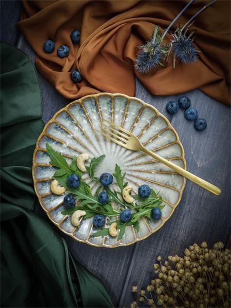 Тарелка d 20,8 см h 2,8 см , ASTERA PEARL