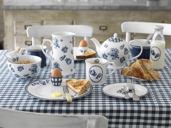 Тарелка глубокая 25 см, декор FLORAL