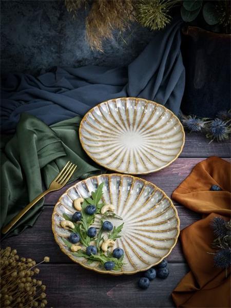 Тарелка d 20,8 см h 2,8 см , ASTERA PEARL