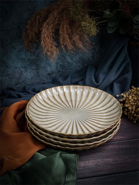 Тарелка d 27,4 см h 3,8 см, ASTERA PEARL	