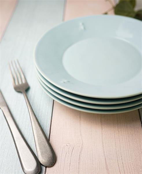 Тарелка d 21,4 см, керамика, цвет голубой, CERAMIQUE ABEILLE