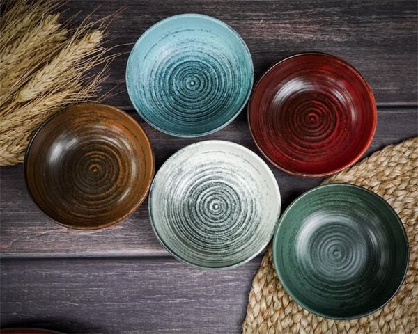 Набор салатников Lykke Turquoise 250 мл, 4 шт