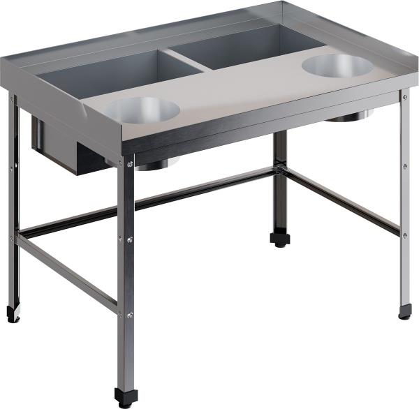Стол для обработки корнеплодов и овощей RESTOINOX СДК-15/8-ЭН