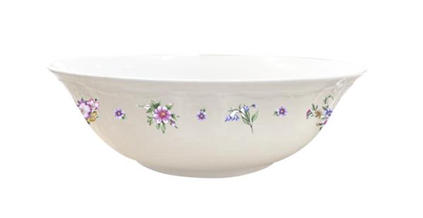 Салатник 1,3 л, d 23 см h 7,5 см, фарфор, Retro Garden