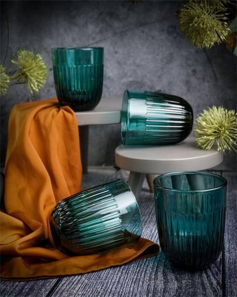 Стакан O/F 290 мл, h 9,5 см, d 8 см, цвет синий OUESSANT BLEU NUIT	