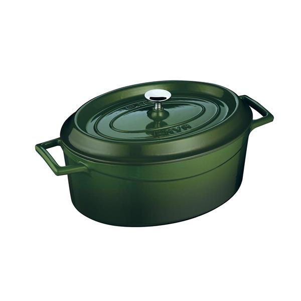 Овальная кастрюля 21x27cm.  