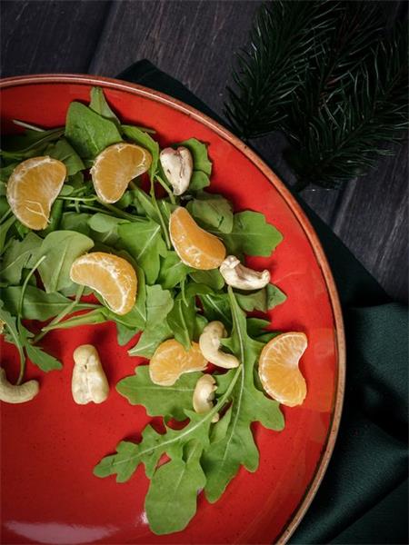 Салатник полуглубокий d 22 см h 4 см 835 мл фарфор цвет красный Seasons