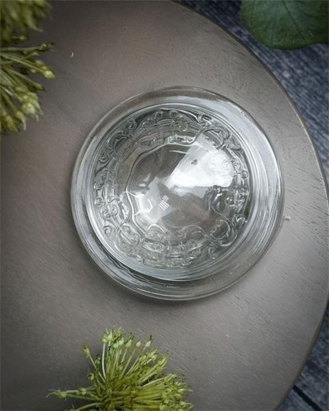 Масленка с крышкой 70 мл, d 9,5 см h 6,5 см, VERSAILLES