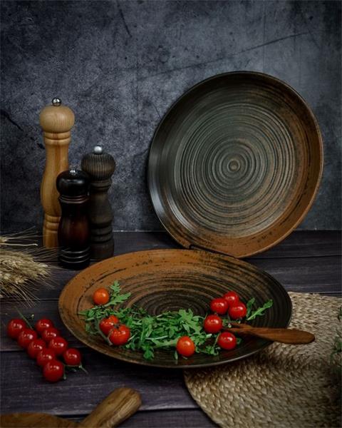 Набор тарелок Lykke Brown 30 см, 2 шт