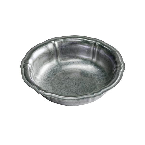 Салатник с рельефом 430 мл, d 16 см h 4,5 см, нерж. сталь, Antique Metal