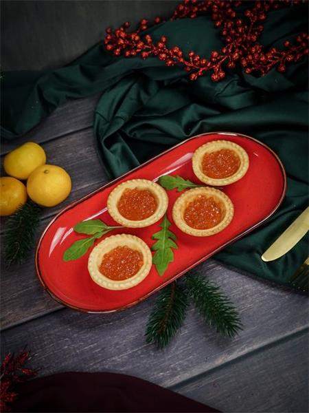 Блюдо овальное 30х15 см фарфор цвет красный Seasons