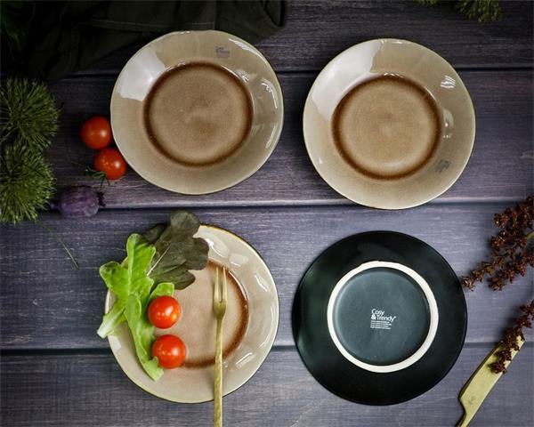 Набор блюдец  Cosy & Trendy Laguna Old Rose 15см, керамика