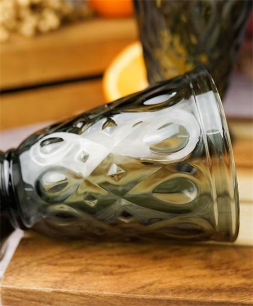 Стакан на ножке, 200 мл, h 11,3 см, d 8 см LYONNAIS anthracite