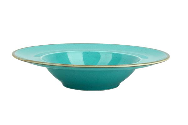 Porland Набор глубоких тарелок для пасты 25 см Сизонс, 500 мл (2 предмета) бирюзовый