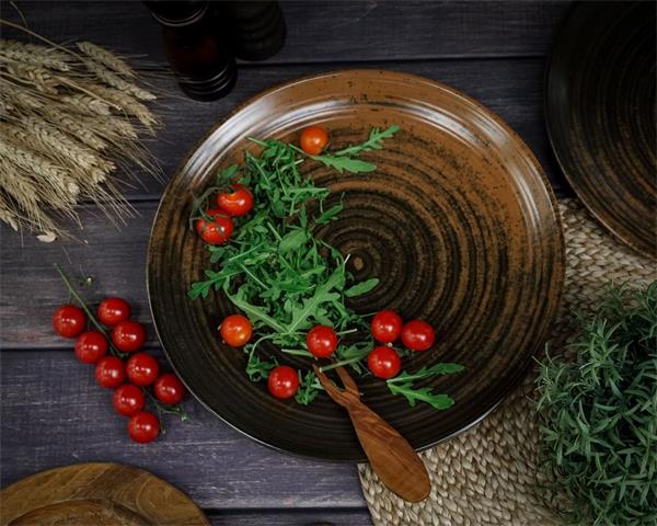 Набор тарелок Lykke Brown 30 см, 2 шт