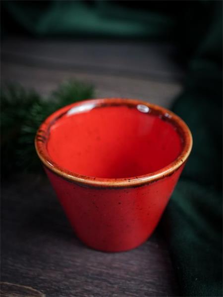 Соусник d 6 см h 4.5 см 50 мл фарфор цвет красный Seasons