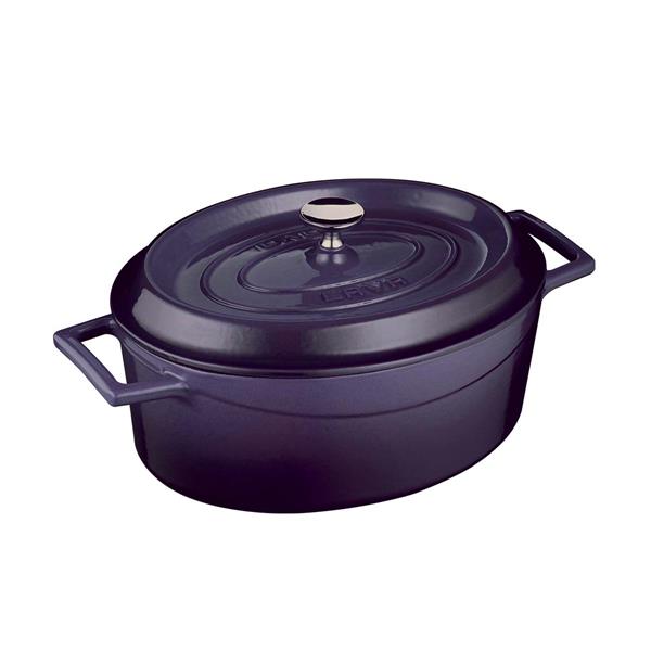 Овальная кастрюля 21x27cm.  