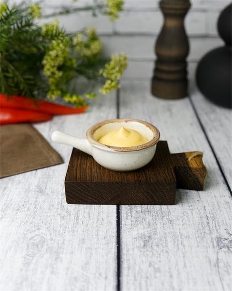 Соусник-сковорода d 6 см фарфор цвет бежевый Seasons