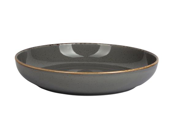 Porland Набор салатников Сизонс 22 см (2 предмета), тёмно-серый, 835 мл