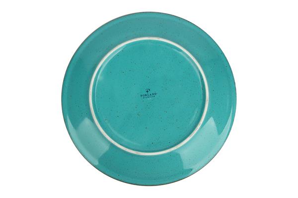Porland Набор обеденных тарелок 24 см (4 предмета), бирюзовый