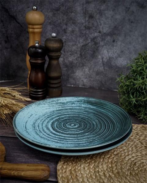 Набор тарелок Lykke Turquoise 30 см, 2 шт