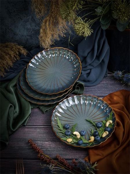 Тарелка d 20,8 см h 2,8 см , ASTERA OCEAN