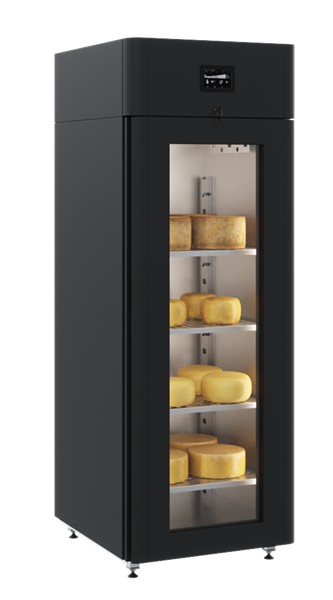 Холодильный шкаф для вызревания сыра CS107 Cheese (R290),полки окраш.