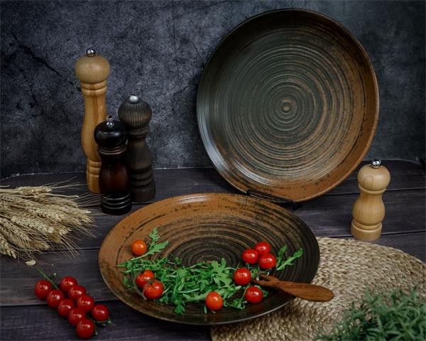 Набор тарелок Lykke Brown 30 см, 2 шт