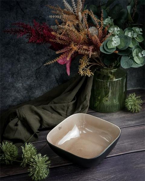 Салатник 17x17 см h 7,5 см, LAGUNA OLD ROSE