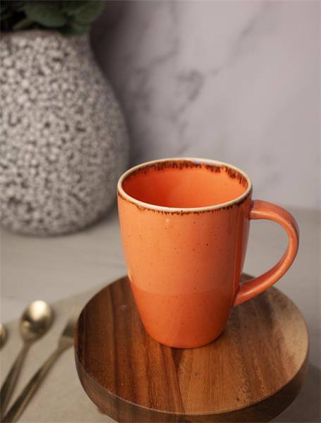 Кружка Porland Seasons 260 мл, оранжевая, подарочная упаковка