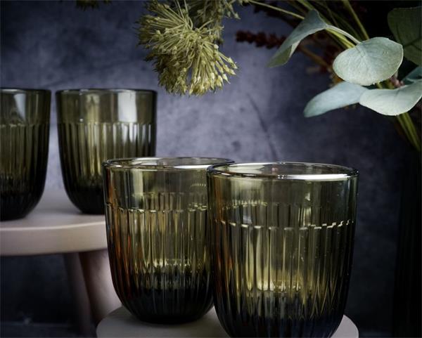 Стакан O/F 290 мл, h 9,5 см, d 8 см, цвет зеленый OUESSANT OLIVE	