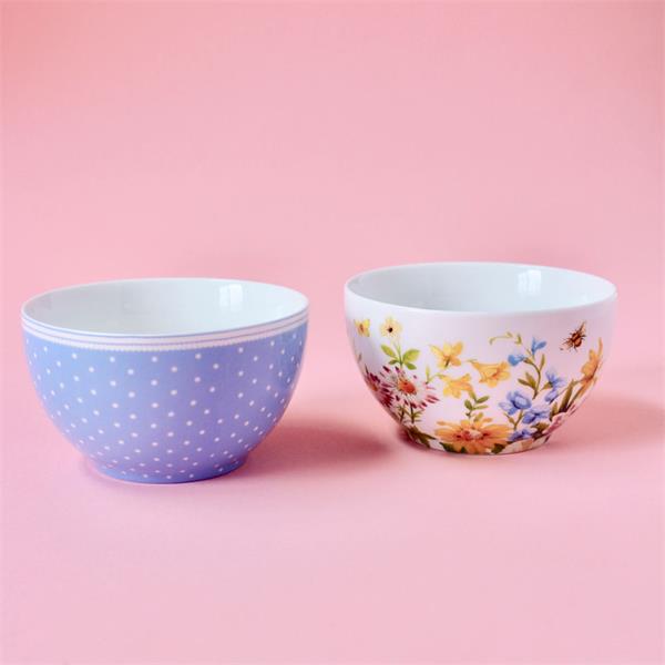 Салатник 180 мл, декор BLUE SPOT