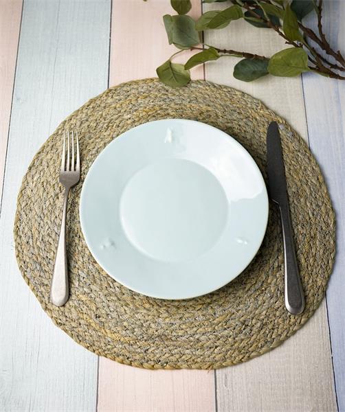 Тарелка d 21,4 см, керамика, цвет голубой, CERAMIQUE ABEILLE