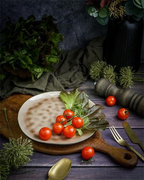 Тарелка d 20 см h 2 см, LAGUNA OLD ROSE